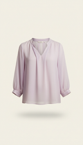 Blusa satén perla luminoso